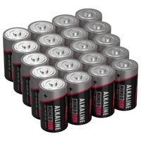 ANSMANN Batterien Mono D LR20 20 Stück 1,5V - Alkaline Batterie auslaufsicher