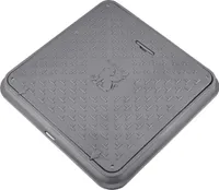 Schachtabdeckung Kanaldeckel Schachtdeckel DN720/600 A15 BabylonPlast™ Grau