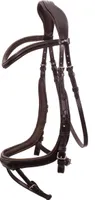 Trensenzaum Equitus Alpha espresso/silver Pony