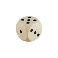 Würfel, mit Augenzahlen aus Holz 4 cm
