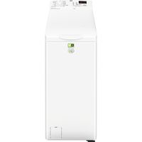 AEG LTR6A40460 6 kg Toplader Waschmaschine, 40 cm breit, 1400 U/min, Nachlegefunktion, Mengenautomatik, Restzeitanzeige, Startzeitvorwahl, weiß
