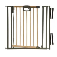 Tür- und Treppenschutzgitter Easylock Wood Plus (Ohne Bohren) (84,5 cm - 92,5 cm) : 84,5 cm - 92,5 cm Breite: 84,5 cm - 92,5 cm
