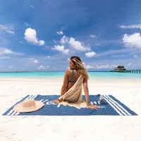 HOMELEVEL Strandtuch XXL Handtuch 90x180cm - Strandhandtuch Badetuch Strandlaken - schnelltrocknend saugfähig - Badelaken Badehandtuch - div. Farben