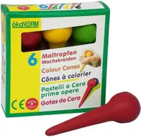 Wachsmalkreide Maltropfen