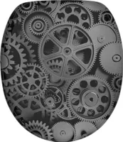 WC sedadlo SANILO® s mechanizmom Soft-Close Gears