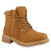 Damen Worker Boots Outdoor Stiefeletten Schuhe 819638 Top 