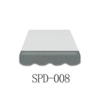 Markisenstoff Markisenbespannung Ersatzstoff  nur Volant 3m Fertig genäht SPD052 