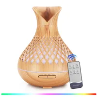 Mattschwarze Aroma-Diffusor-Flasche für Heimdekoration mit Polymerverschluss