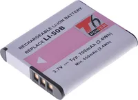 Baterie T6 Power pro Panasonic HX-WA3, Li-Ion, 3,7 V, 700 mAh (2,6 Wh), černá
