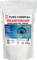 PURE CHEMICAL | Ätznatron für Rohre, Natriumhydroxid 0,5 kg