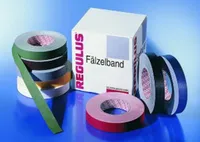 Regutex R Gewebeband 250 my, 25 mm, 50 m, lackierte Oberfläche schwarz
