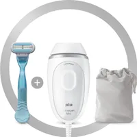 Braun Silk-expert Mini PL1124 - Weiß - Lichtimpulstechnologie (IPL) - Abdomen - Achsel - Bikini - Jaw line - Oberlippe - 0,6 s - AC