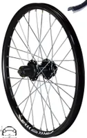REDONDO 20 Zoll Hinterrad Laufrad Hohlkammer Felge Schwarz Disc Scheibenbremse