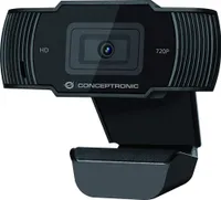 Conceptronic Amdis03b Full Hd Webcam Schwarz  Schwarz One Size