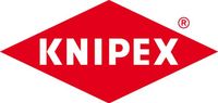 Knipex 252-6160 Flachrundz.160mm gebogen+ Schneide, 40° gewink.Back, rot/gelb/silber