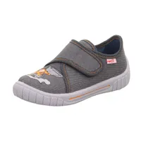 Superfit Kinder Hausschuh Bill 1-800278-2050 Klett grau Bagger Gr.23-35 EUR 32