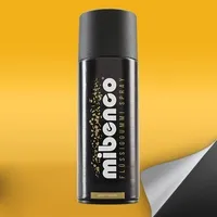 Mibenco MIB71420028 Flüssiggummi-Spray, 400 ml, Gold/Metallic Matt