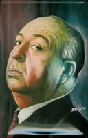 Blechschild Alfred Hitchcock Werbeschild Schild Nostalgieschild