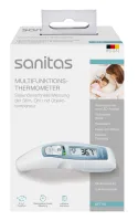 sanitas 6-in-1 Multifunktions Thermometer SFT65 digital Stirn Ohr Fiberalarm Uhr