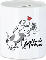 Hundemama Spardose Mit Hund Motiv Für Hundebesitzer Hundeliebhaber