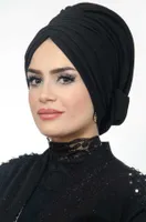 TT4628 Fertig Kopftuch Hazir Türban Sal Tesettür Hijab Khimar