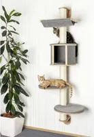 Kerbl Nástěnný strom pro kočky Dolomit Tofana Grey 168 cm 81540