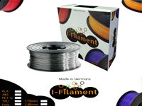 i-Filament Grau Transparent 1,75mm 1kg Spule PLA Filament 1000g Rolle für alle 3D Drucker Rolle