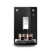 MELITTA F23/0-101 Purista schwarz Kaffeevollautomat mit Stahl-Kegel-Mahlwerk