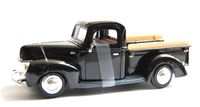 Modellauto Ford Pick Up, schwarz, Bj. 1940, Maßstab 1:24 Motormax