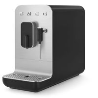 Smeg BCC02BLMEU Kompakte Kaffeevollautomat mit Dampffunktion Schwarz