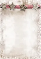 SIGEL DP052 Weihnachts-Motiv-Papier, Winter Chalet, A4, 90 g/m², 25 Blatt