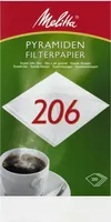 Melitta Pyramiden Kaffeefilter Filtertüten 206 weiß 200 Stück
