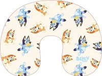 Bluey poduszka na szyję dla dzieci - miękka poduszka podróżna w kształcie litery U
