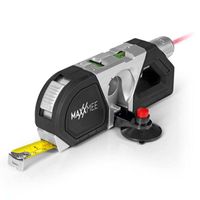 MAXXMEE Laser-Waage - Ausrichten per Laser für eine Entfernung bis zu 10 m