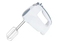 EMERIO HM-110921.12 - Elektrisches Handrührgerät de (250 W, 6 Geschwindigkeitsstufen, extra langer turboknopf de 18,7 cm, Knethaken (spülmaschinenfest), weicher Griff