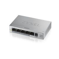 ZyXEL GS1005HP - Unmanaged - Gigabit Ethernet (10/100/1000) - Vollduplex - Power over Ethernet (PoE)