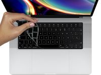 Tastaturschutz Spanisch für Apple MacBook Pro 14 16 ab 2021 M1 Max Pro Schwarz