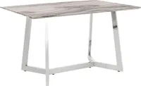 Tisch 120 cm MarmorStahl