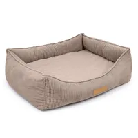 Hundebett Orthopädisches große Hunde, Waschbar Hundesofa mit Bezug abnehmbar, Hundekissen XXL, Hundekörbchen, Hundematte 110 x 90 cm