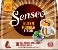 Senseo, Kaffeepads, Guten Morgen Strong XL, 10 er, 125 g