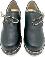 Trachtenschuhe schwarz Ziegen Nappaleder 44