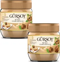2x400g Gürsoy Haselnusscreme  40% Haselnussanteil Brotaufstrich Glutenfrei