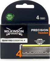 Žiletky Wilkinson Quattro Essential 4 Precision Trimmer, balení 4 ks