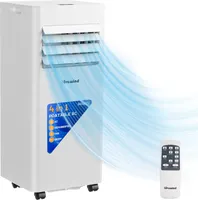 4-in-1-Klimagerät für Innenräume, Mobile Klimaanlage mit Fernbedienung, 9000 BTU