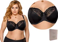 Gorsenia Lingerie Damen Soft Bügel BH Victoria K378 Schwarz