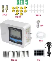 Automatisches Solarbewässerungsgerät Intelligenter Bewässerungstimer,Set 5