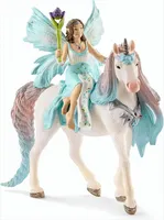 Schleich Bayala Eyela mit Prinzessinnen-Einhorn, Spielfigur