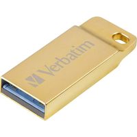 VERBATIM USB 3.0 Drive 64GB Metal Executive, gold