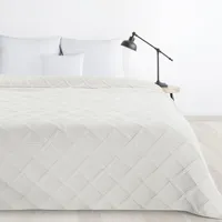 Design91 Tagesdecke Allzweckdecke Steppdecke Überwurf Bettdecke Bettüberwurf ALARA5 creme 200x220 cm K