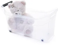 Prosperplast Systembehälter NUK niedrig Transparent 48 cm